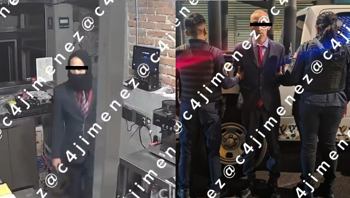 El ladrón del traje operaba en la Colonia Juárez y Roma-Condesa. | Especial