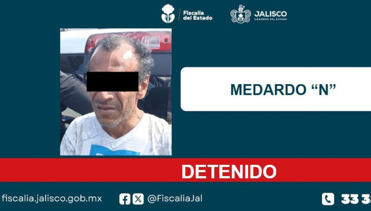 Medardo 'N' fue detenido por la Fiscalía luego de su presunta responsabilidad en los incendios de vehículos en días pasados (Foto: Cortesía)