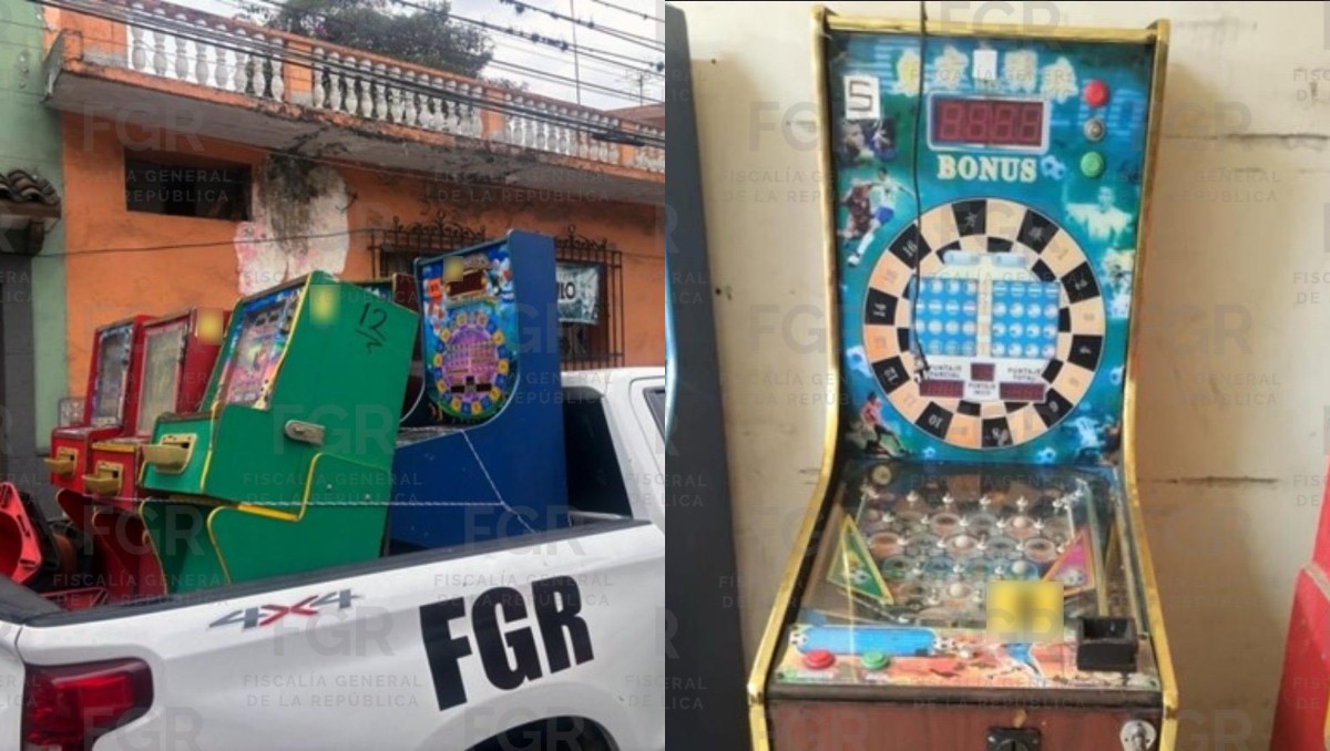Van contra minicasinos en Veracruz; aseguran 190 máquinas tragamonedas en dos municipios