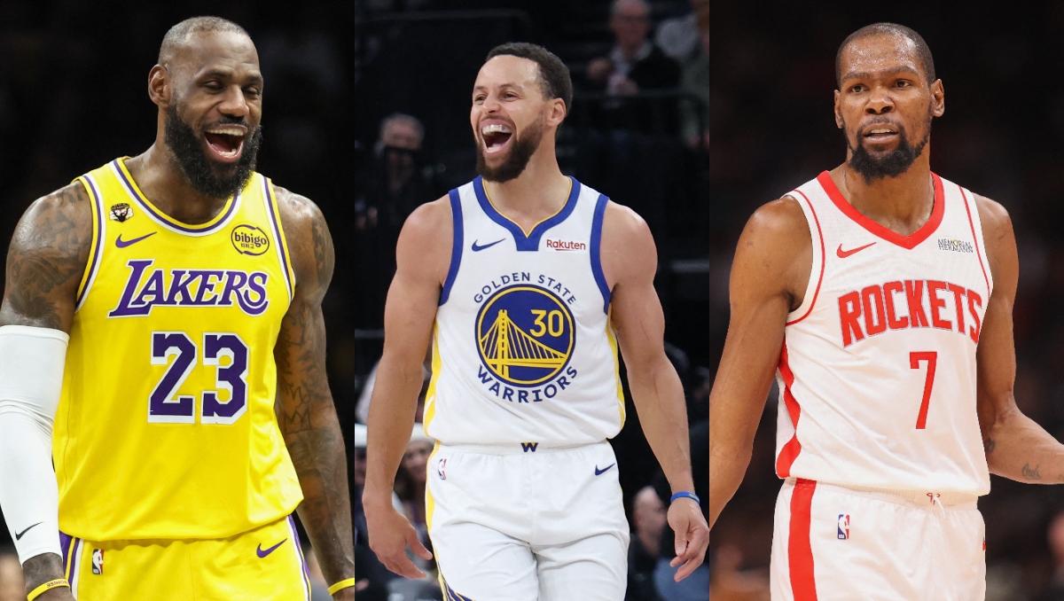 All Star de la NBA juntará a LeBron James, Stephen Curry y Kevin Durant en el mismo equipo