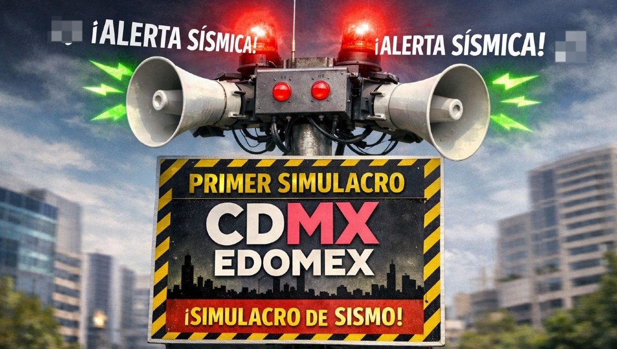 Las autoridades de la ZMVM anunciaron el primer  simulacro de 2026 | IA Discover