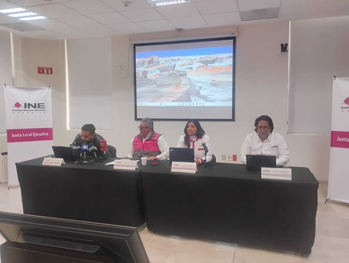 En Coahuila, divide INE 14 secciones electorales. | Esmeralda Sánchez