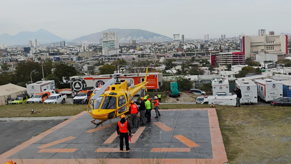El traslado aéreo se realizó durante la tarde de este miércoles. | Sandra González