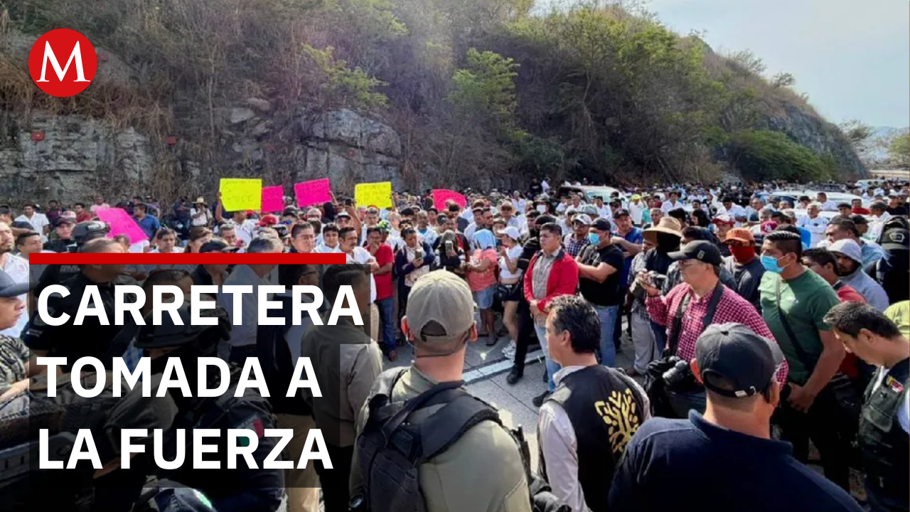 Exigencias de manifestantes en la Autopista del Sol