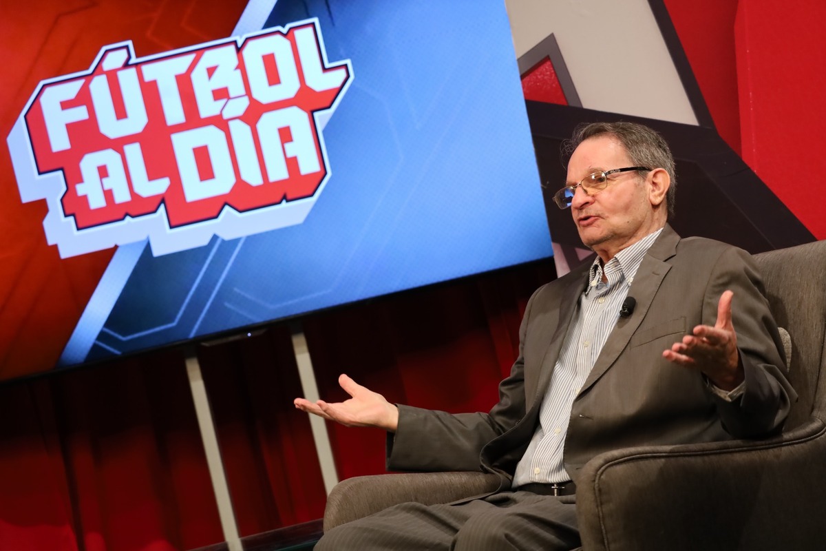 Juan Gómez Junco regresa a Futbol al Día.| Verónica Rivera.