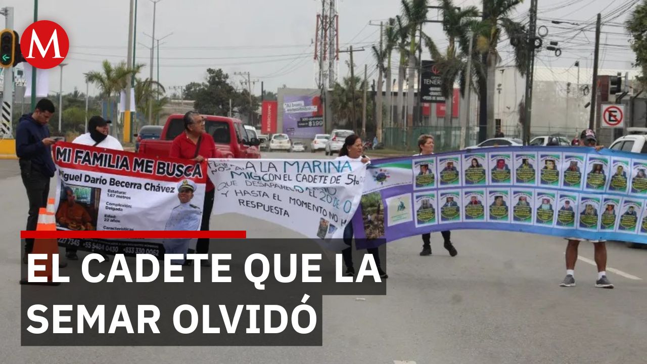 Justicia para un Marino: Familia de cadete desaparecido en la Semar exige respuestas