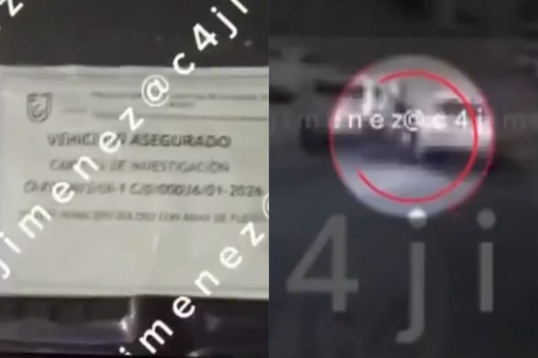 Las autoridades aseguraron el vehículo donde se cometió el crimen.