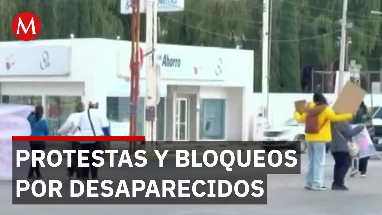 Madres buscadoras paralizan vialidades en San Luis Potosí por falta de respuestas