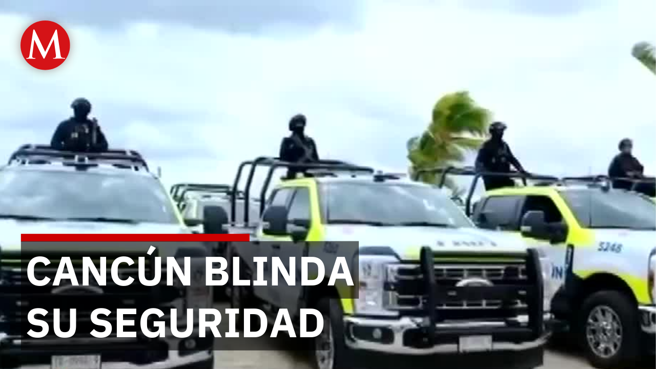 Policía de Quintana Roo entregan patrullas nuevas y despliegan operativos