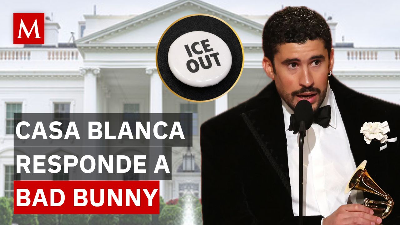 Así respondió la Casa Blanca a Bad Bunny tras las críticas al ICE en los Grammy 2026