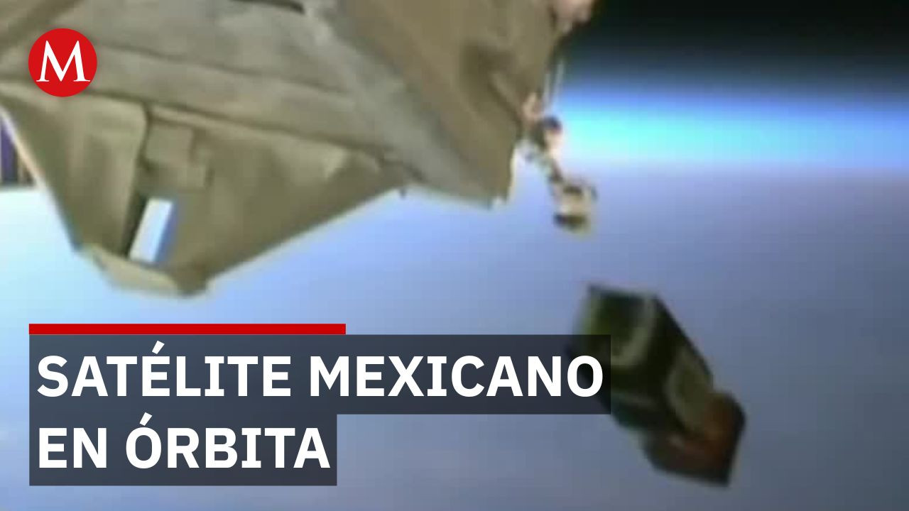 Satélite mexicano 'GXIBA-1' en órbita, fue lanzado desde Japón