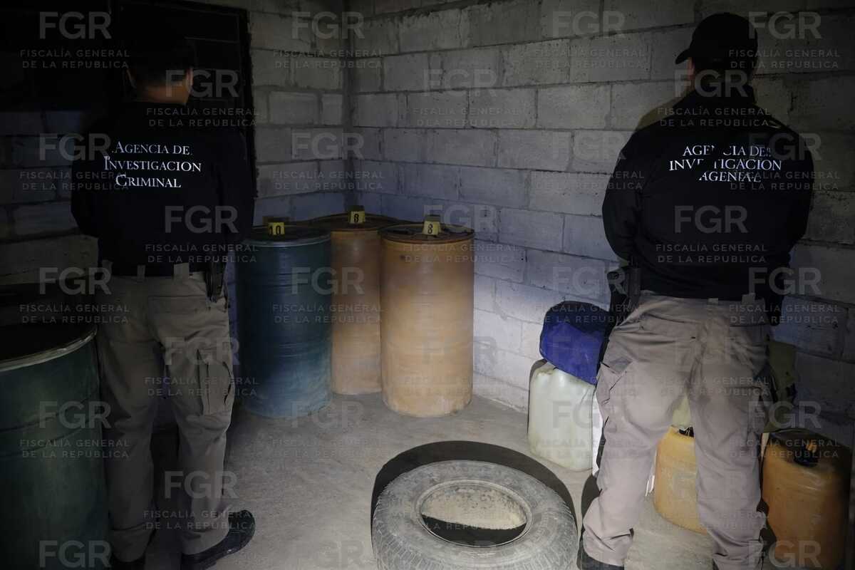 Los vehículos decomisados tenían las características para construcción y almacenamiento de materiales