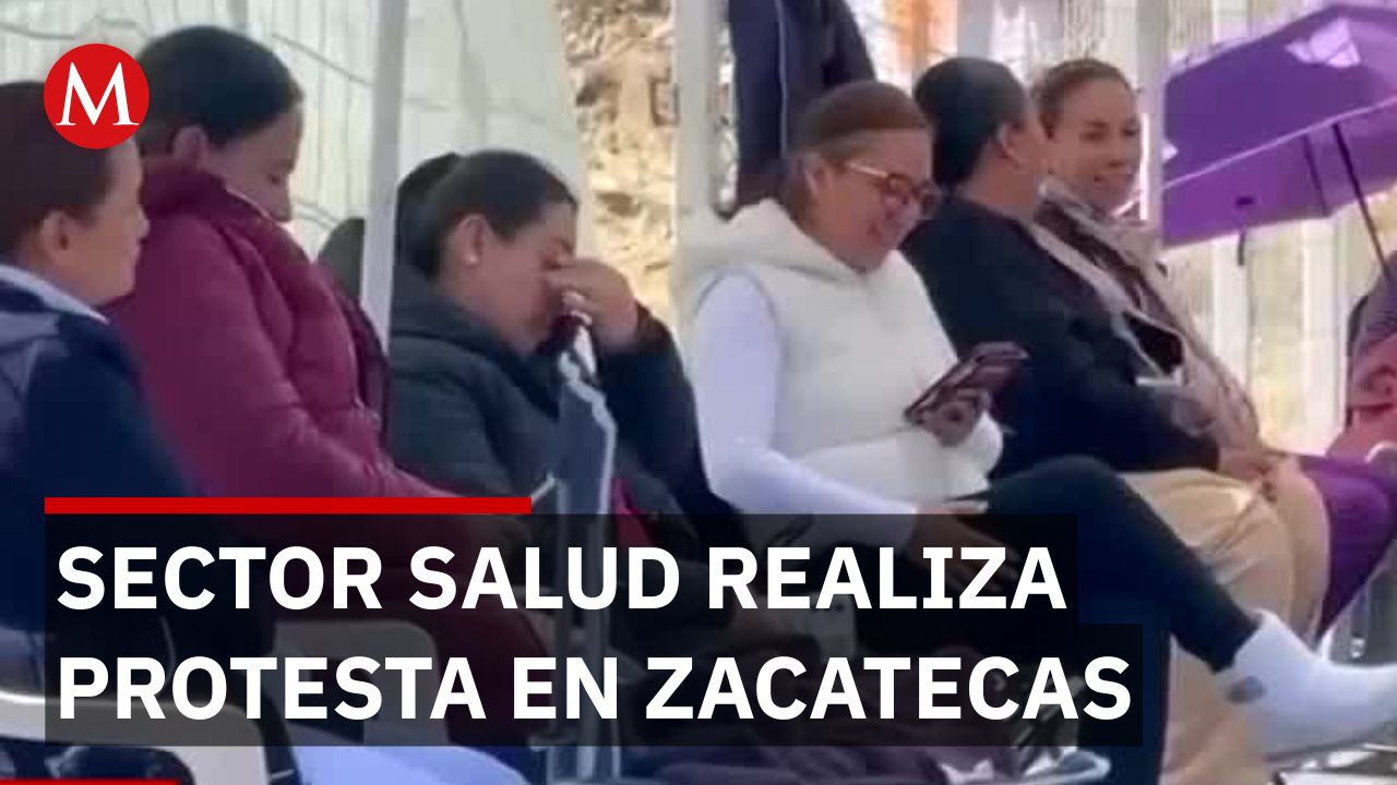 En Zacatecas, trabajadores del sector de salud paralizaron labores gubernamentales