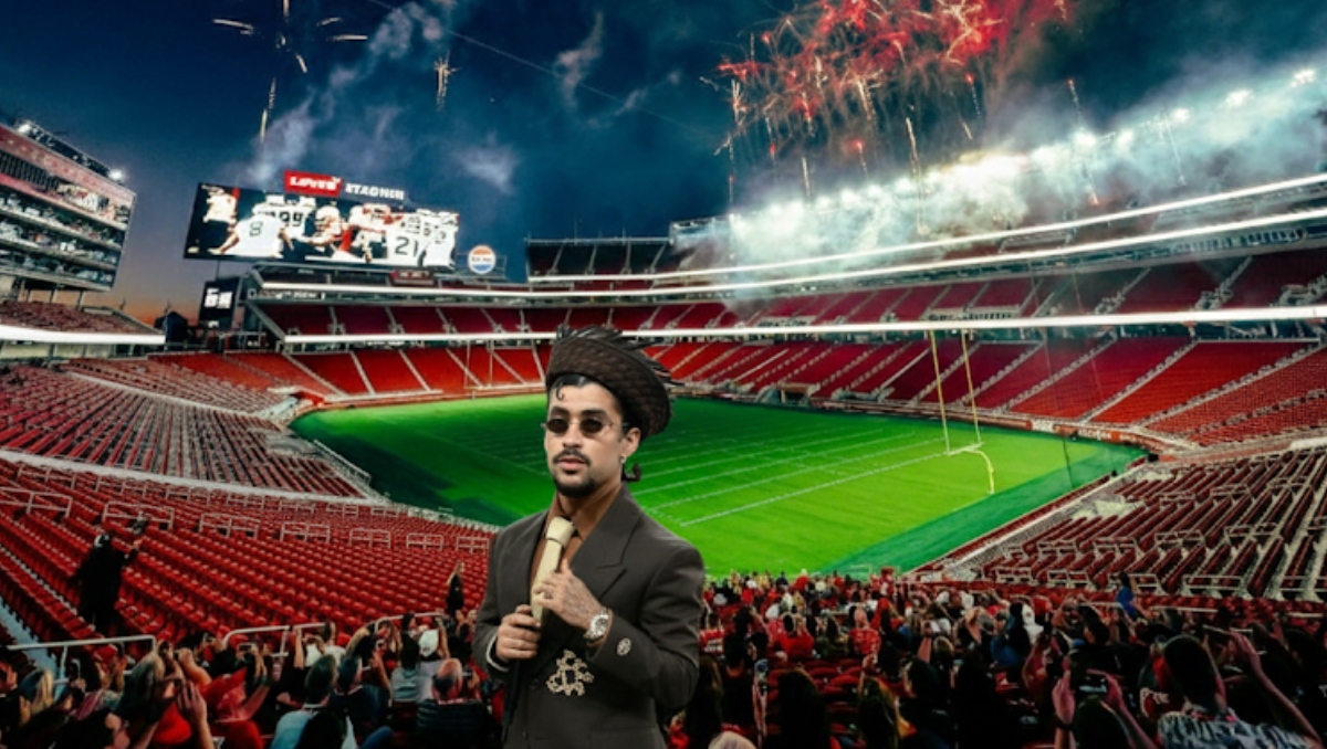 ¡FILTRADO! Captan ensayo de Bad Bunny para el Super Bowl 2026 en el Levi's Stadium⏐VIDEO