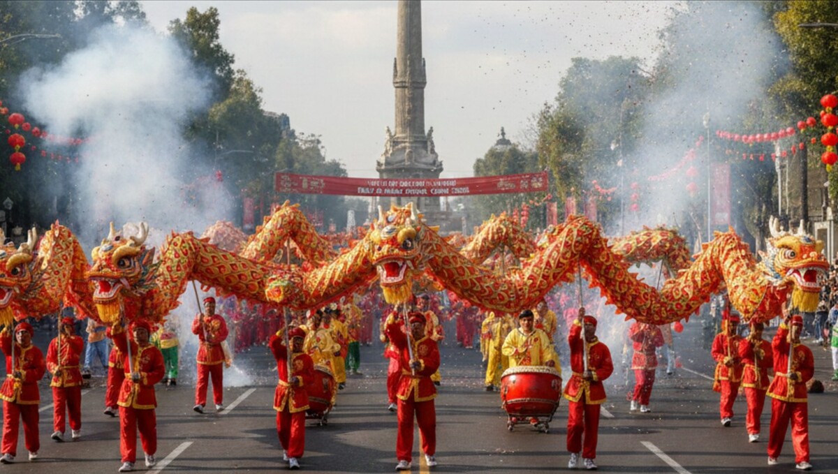 Las celebraciones del Año Nuevo Chino inician con días de anticipación | IA DISCOVER