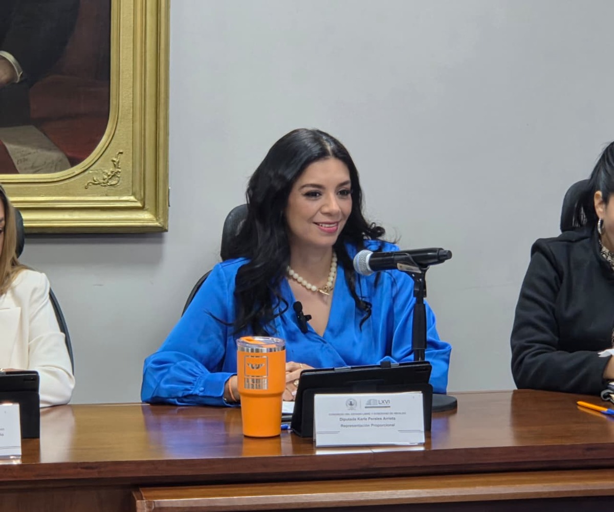 Diputada Karla Perales. (Cortesía)