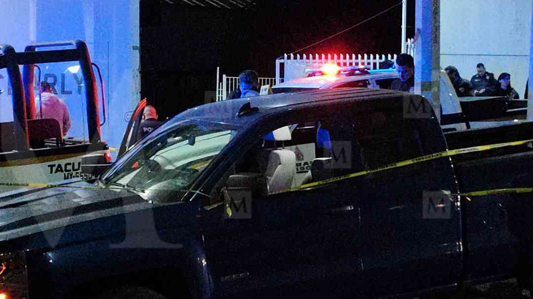 La víctima persiguió a su presunto agresor.