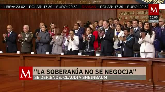 México no se doblega y no se vende: Claudia Sheinbaum | Pedro Gamboa, 5 de febrero de 2026