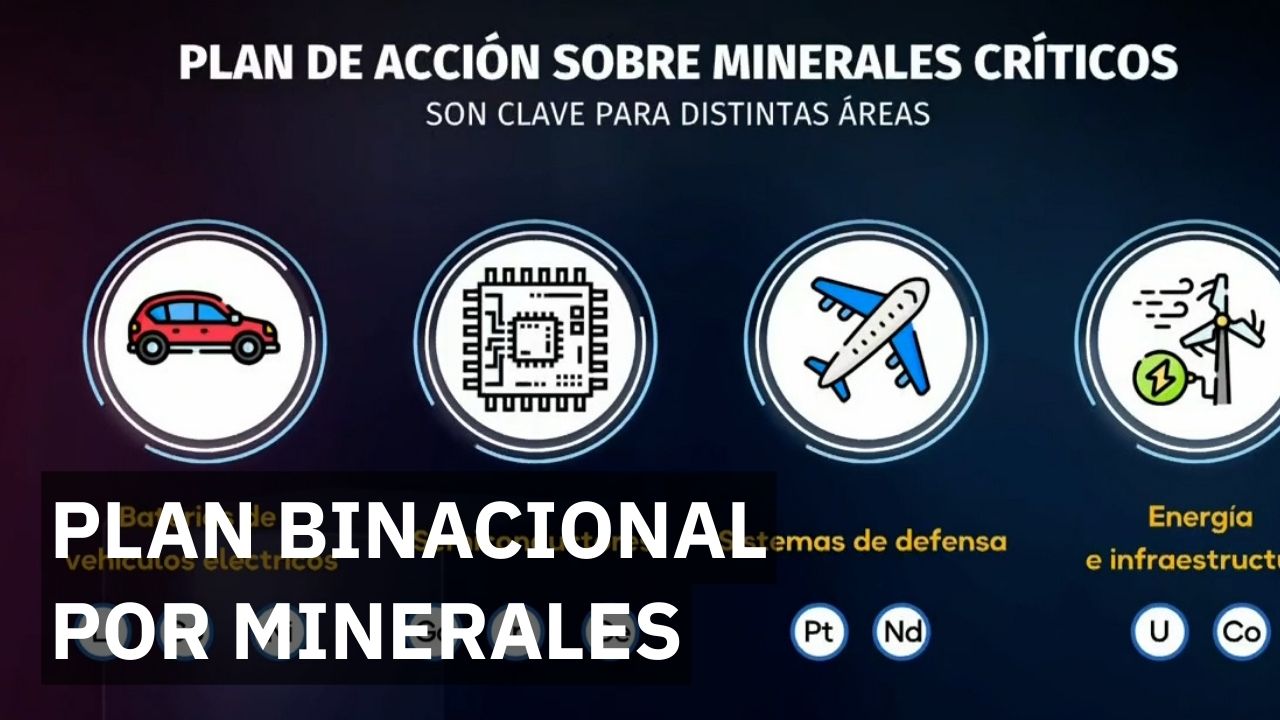 México y Estados Unidos presentan plan de acción sobre minerales críticos