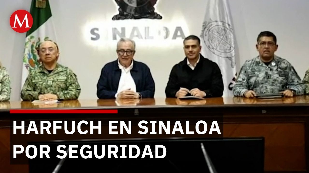 Omar García Harfuch supervisa estrategia de seguridad en Sinaloa