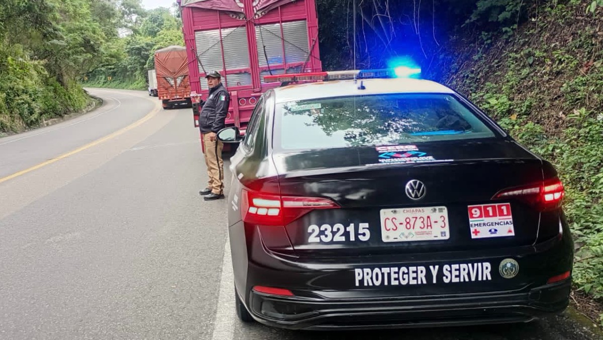 Refuerzan seguridad en Tuxtla Gutiérrez. | Foto: X @SSP Chiapas