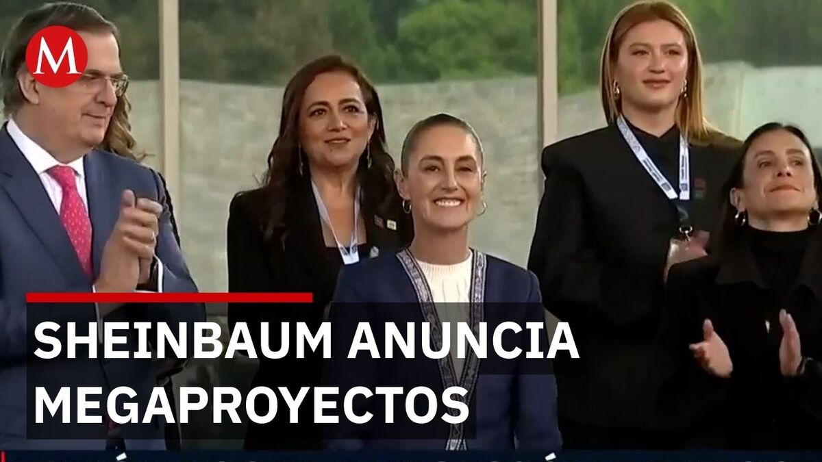 Sheinbaum anuncia nuevos megaproyectos tras reunión nacional de inversiones