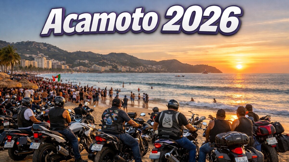 Atención. Acamoto 2026 confirma fecha oficial: cuándo será la fiesta masiva de motociclistas