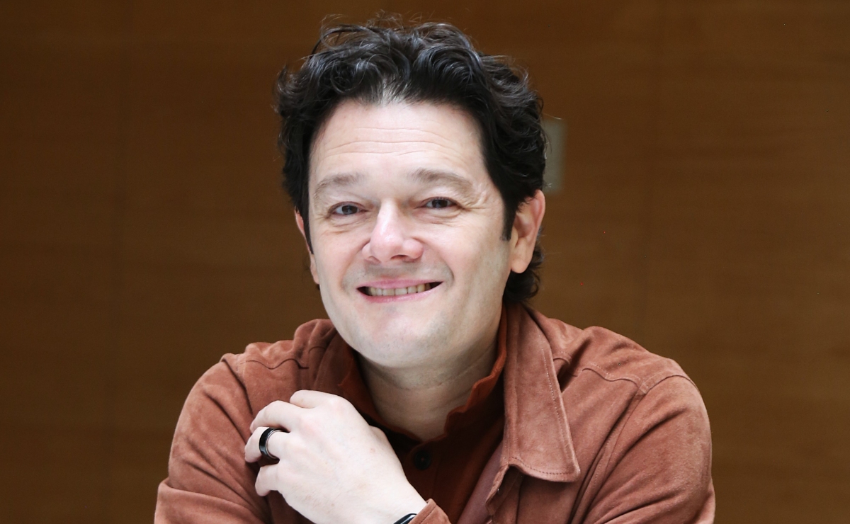 Arturo Chacón-Cruz con José José y Juan Gabriel en Bellas Artes