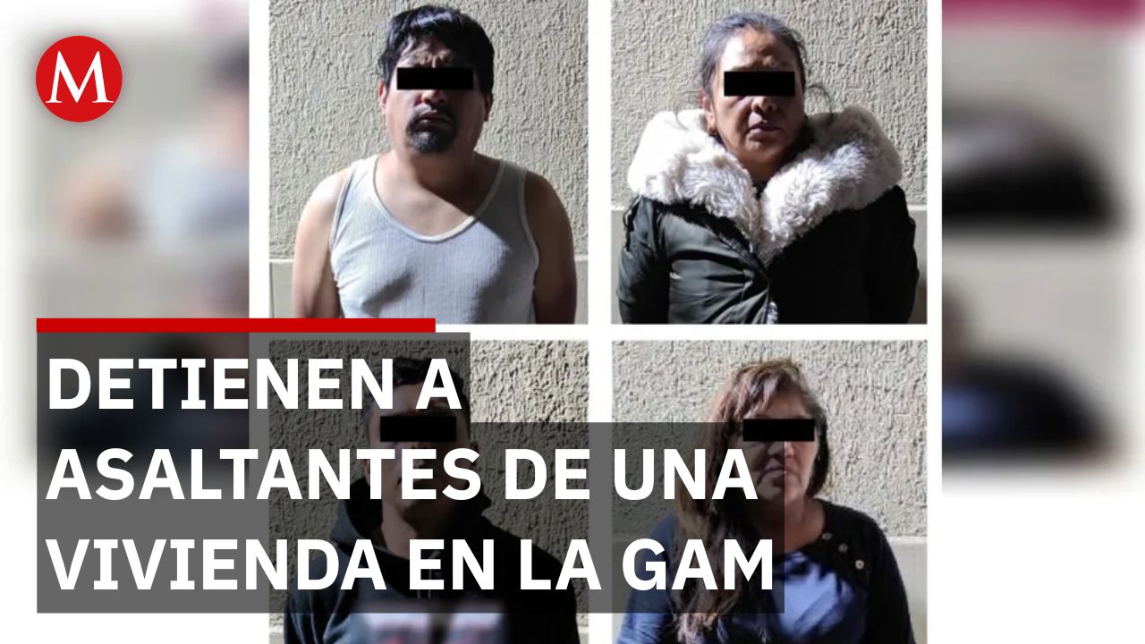 En CdMx, detienen a cinco personas que se disfrazaron de barrenderos y asaltaron una casa
