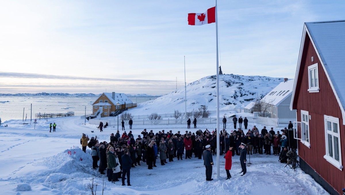 Ceremonia de inauguración de la embajada de Canadá en Nuuk, Groenlandia