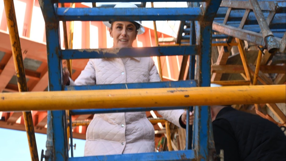 Claudia Sheinbaum supervisa obra en Salvador Escalante, Michoacán | X: @Claudiashein