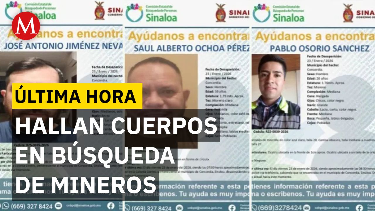 ÚLTIMA HORA: Localizan restos humanos en la búsqueda de los 10 mineros desaparecidos en Sonora
