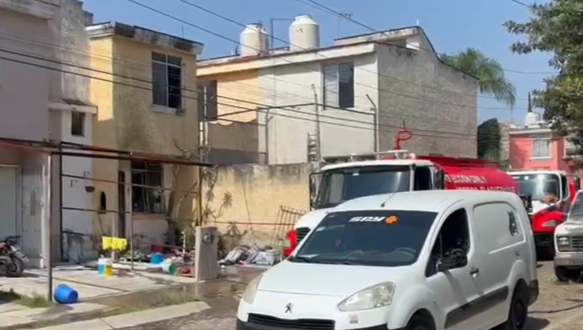 La víctima no pudo salir de la vivienda en llamas debido a una enfermedad que le impedía moverse (Foto: Alaln Castellanos)