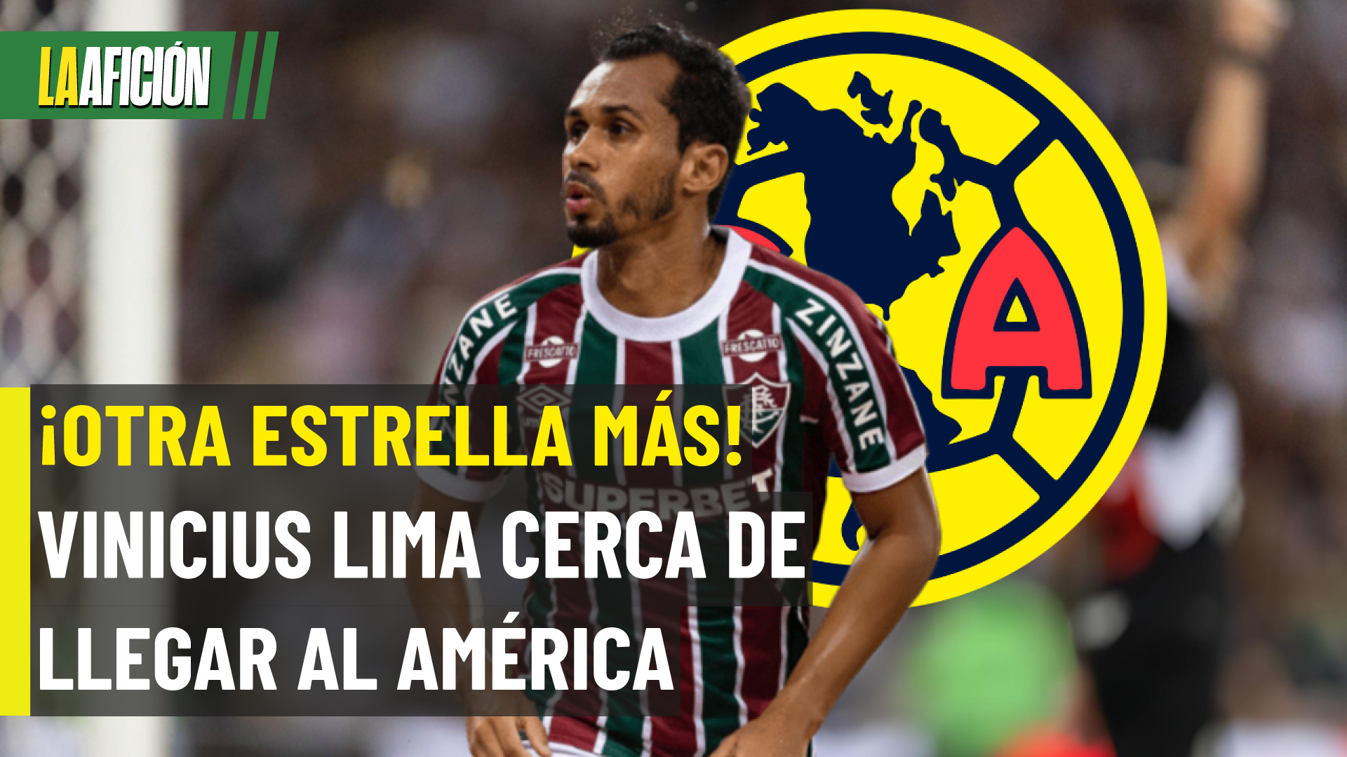 América va por otro brasileño: Vinicius Lima está cerca de llegar desde Fluminense-