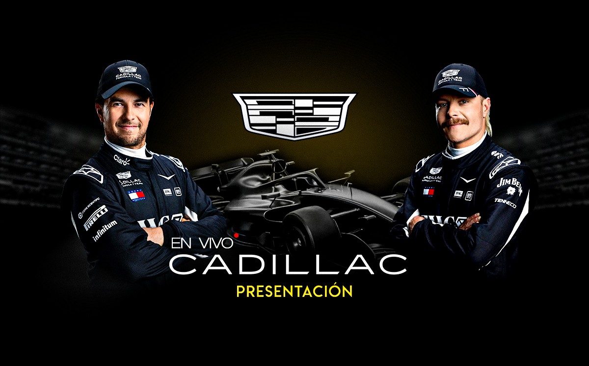 'Checo' Pérez EN VIVO: Presentación del auto de Cadillac para 2026 | F1 HOY