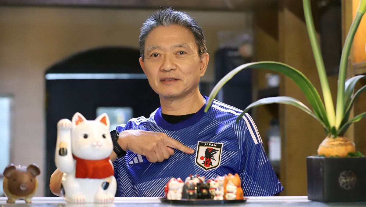 El chef se prepara para recibir a la selección del Sol Naciente desde su patria adoptiva este próximo junio. Luis Guerra