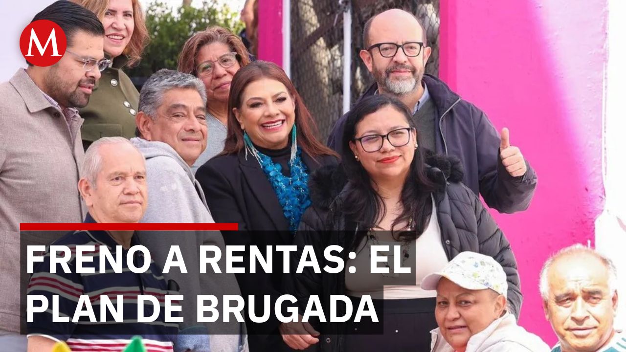 Clara Brugada lanza plan para rehabilitar unidades y controlar rentas en CDMX