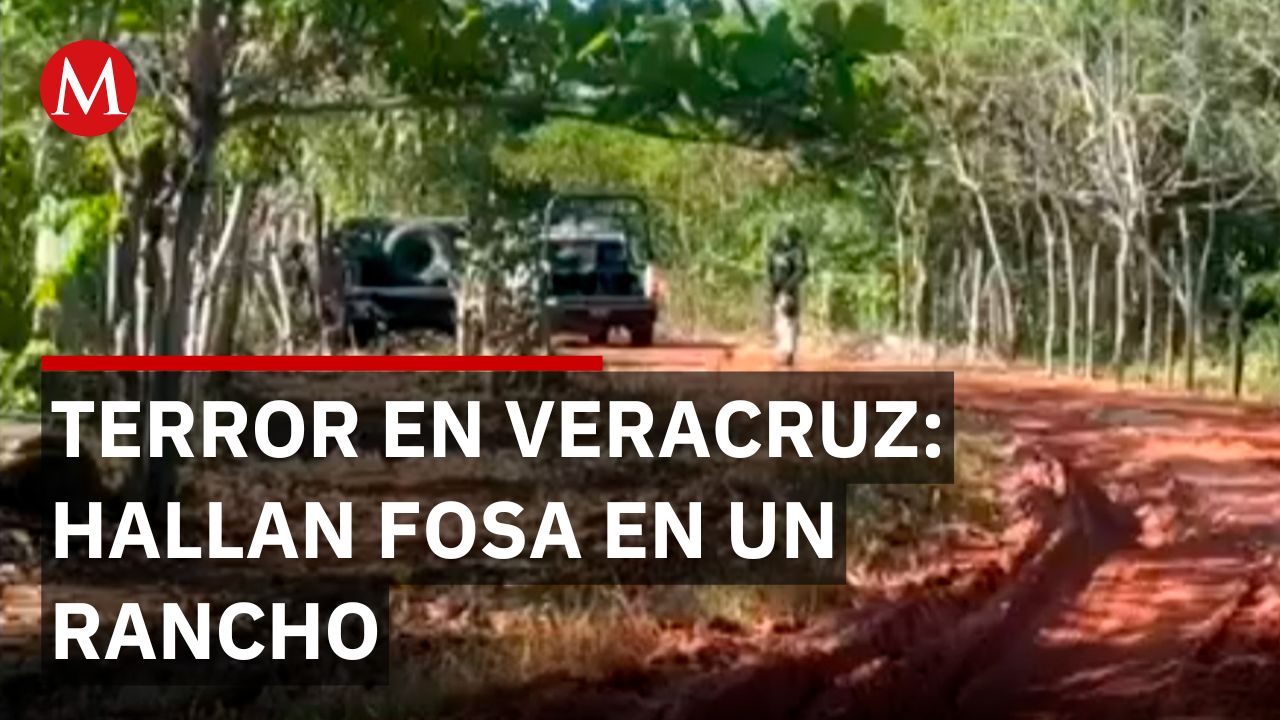 Localizan fosa clandestina con tres cuerpos en rancho de Veracruz