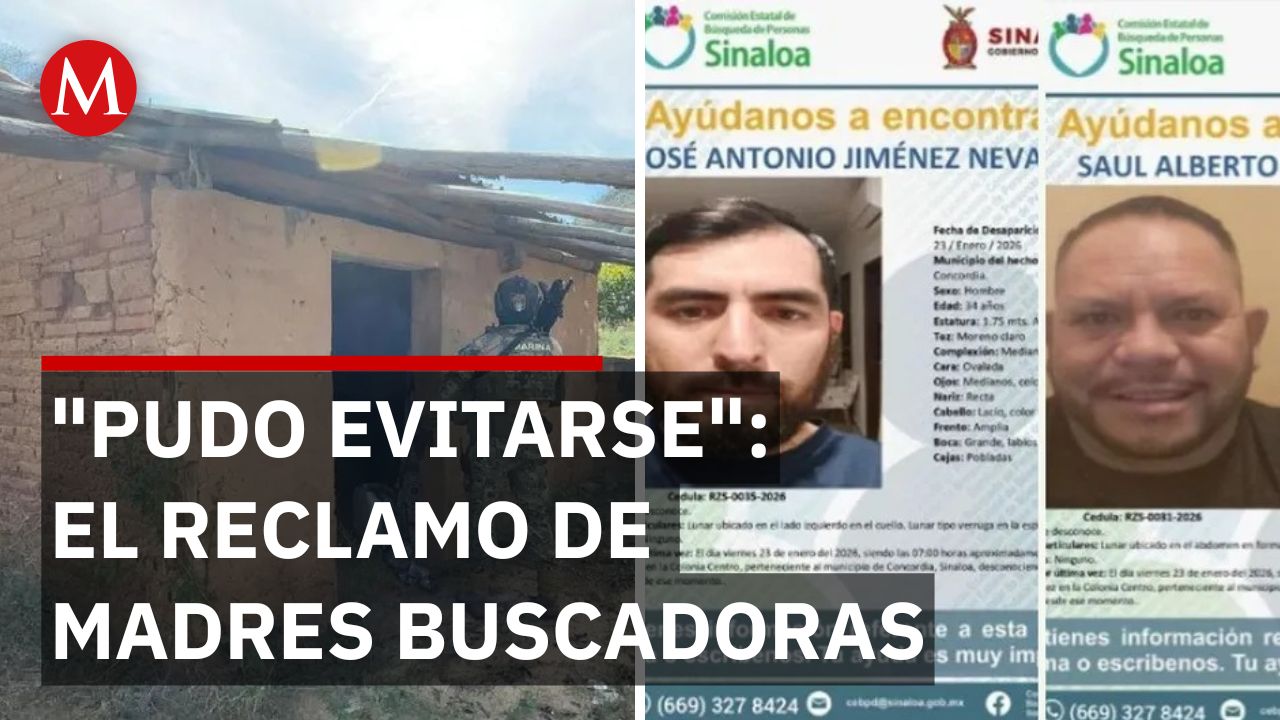 Madres buscadoras denuncian omisión tras hallazgo de fosas en Sinaloa