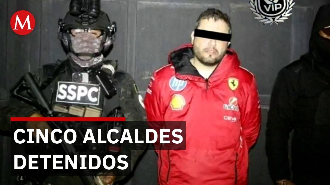 Operación Enjambre deja cinco alcaldes detenidos por nexos con el crimen