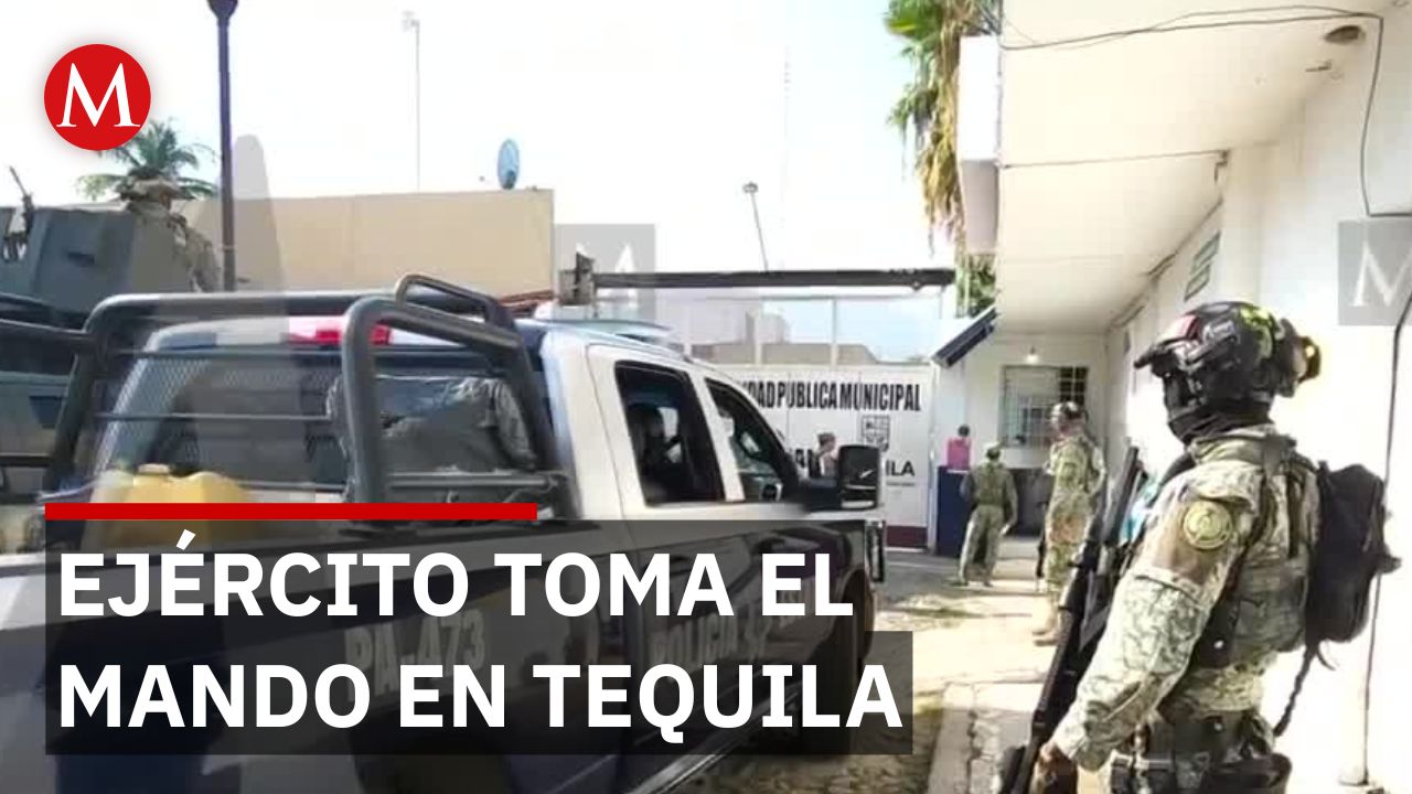 ¿Qué pasa en Tequila? Ejército llega a la comisaría para imponer nuevo comisario de seguridad