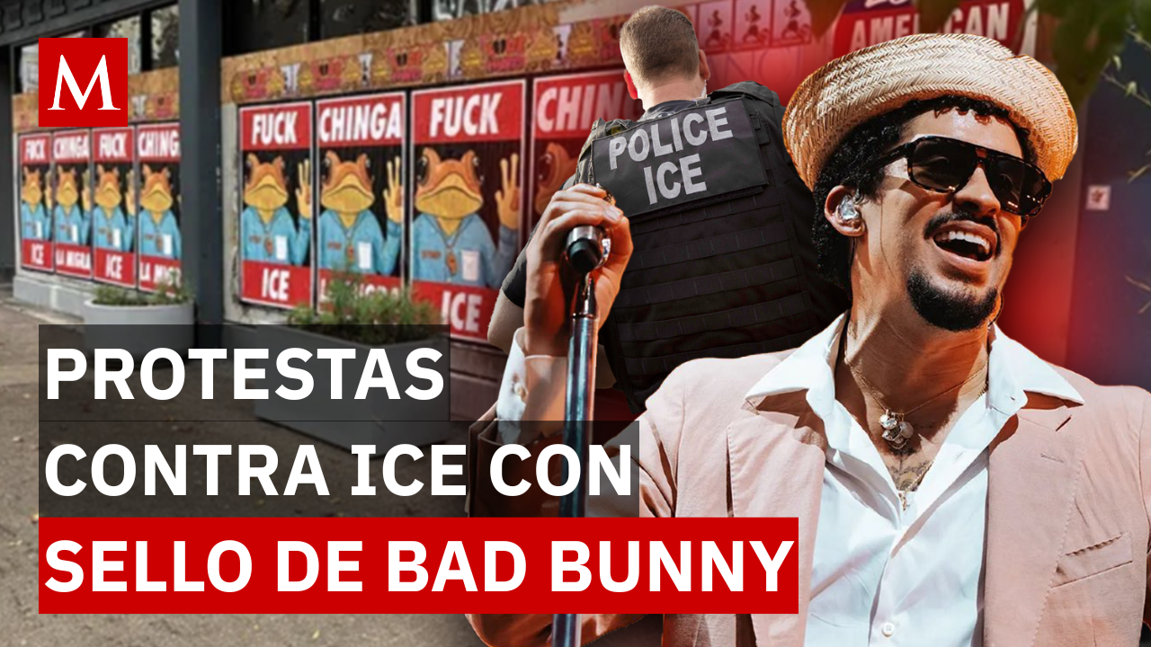 Así fue como el Sapo Concho de Bad Bunny terminó como emblema de protestas contra ICE en EU