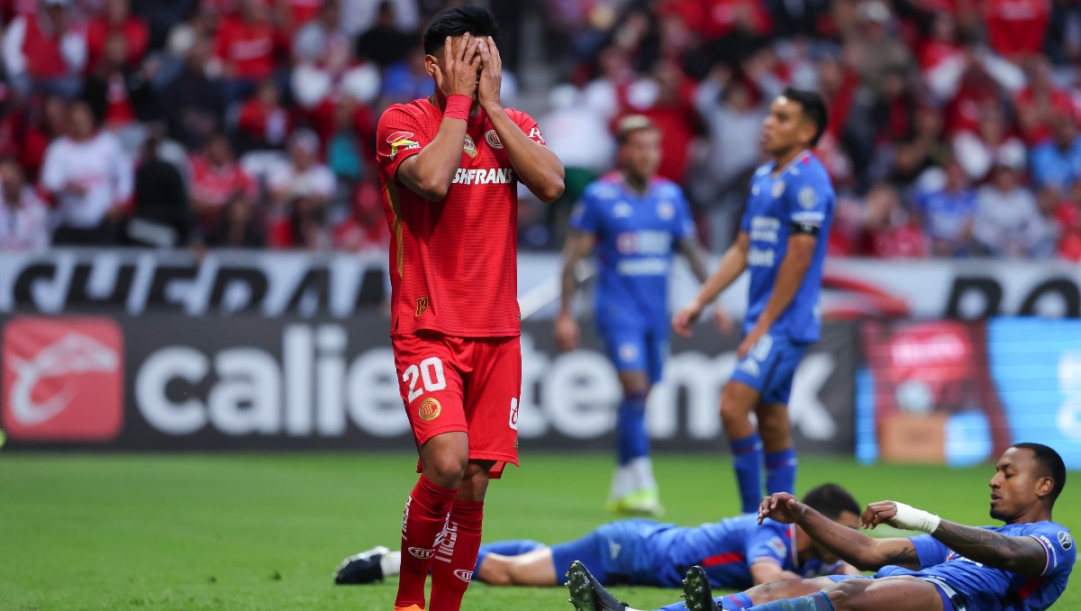 Toluca suma su tercer partido sin poder ganar al sufrir el empate en casa ante Cruz Azul