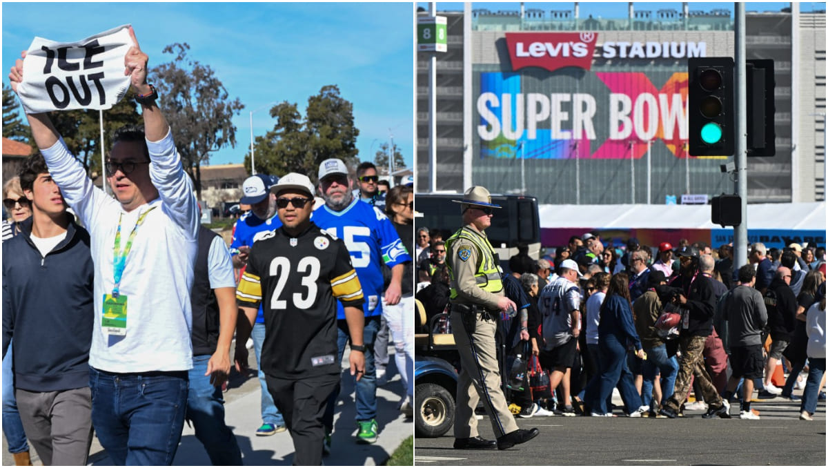 La consigna de 'ICE Out' comenzó a ser usada al regreso de Donald Trump en 2025 | EFE