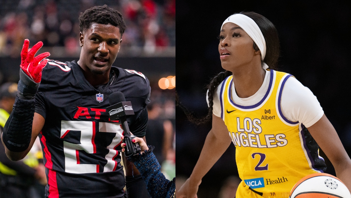 James Pearce Jr, de Atlanta Falcons, arrestado por agredir a su pareja, la basquetbolista Rickea Jackson