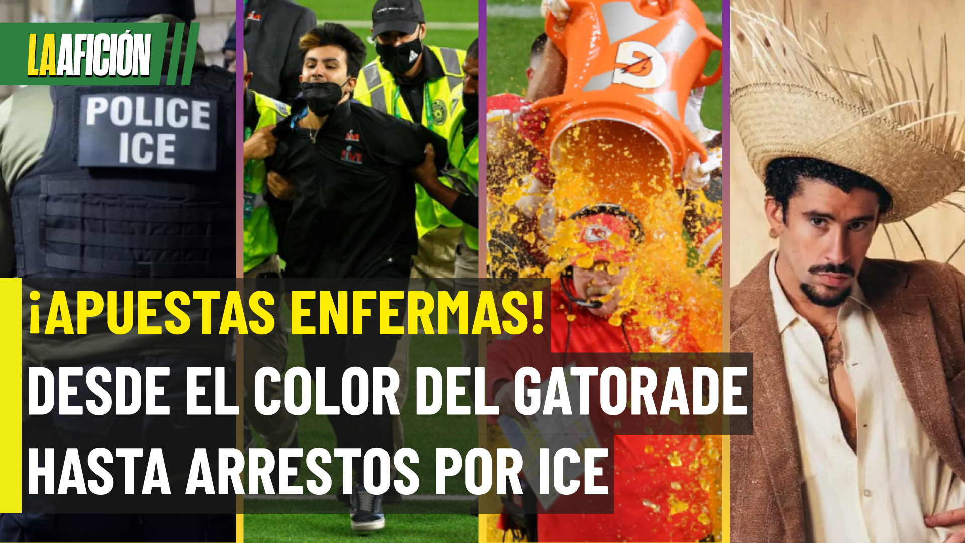 Las apuestas más raras en la historia del Super Bowl