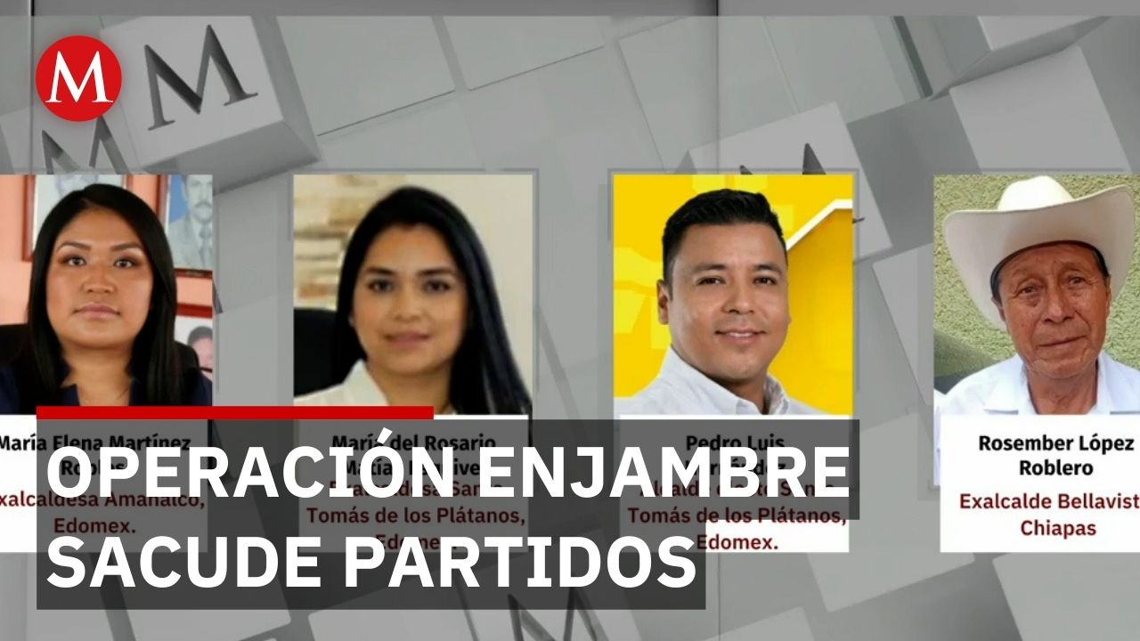 Operación Enjambre sacude a partidos con detención de 14 alcaldes