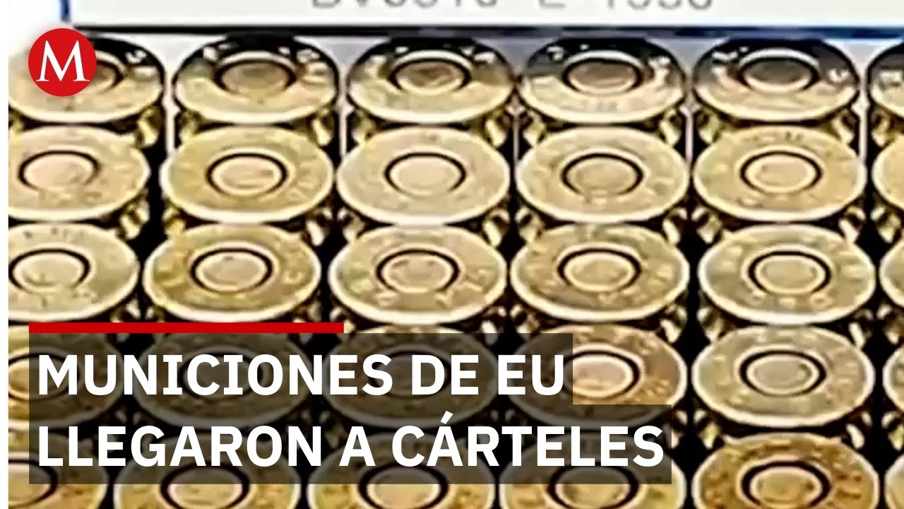Revelan que municiones del Ejército de Estados Unidos llegaron a cárteles en México