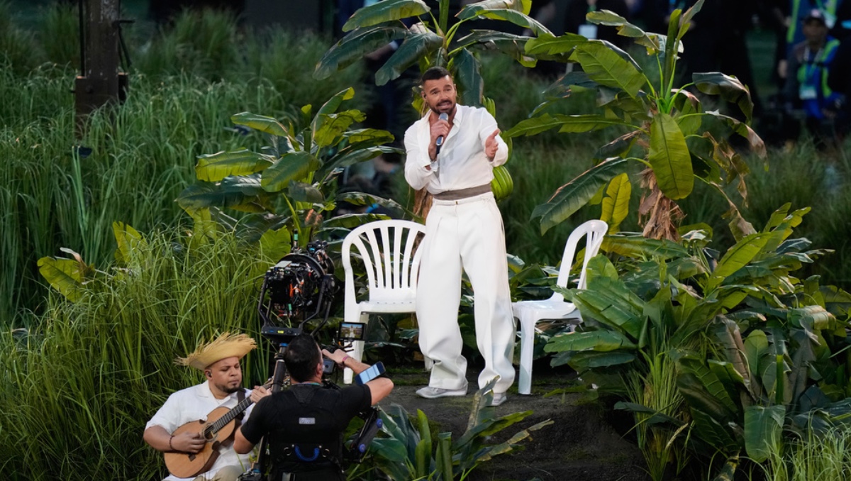 ¿Salió muy poco? Así fue la presentación de Ricky Martin con Bad Bunny en el show de Medio Tiempo del Super Bowl LX