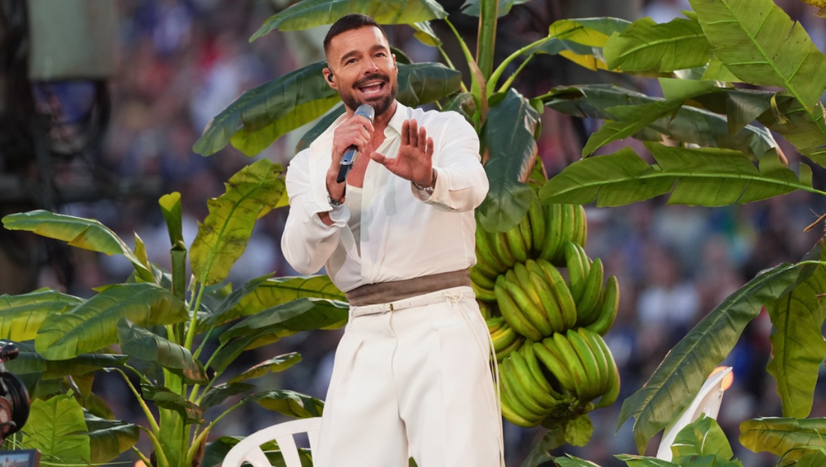 Ricky Martin cantó con Bad Bunny en el medio tiempo del Super Bowl | AP